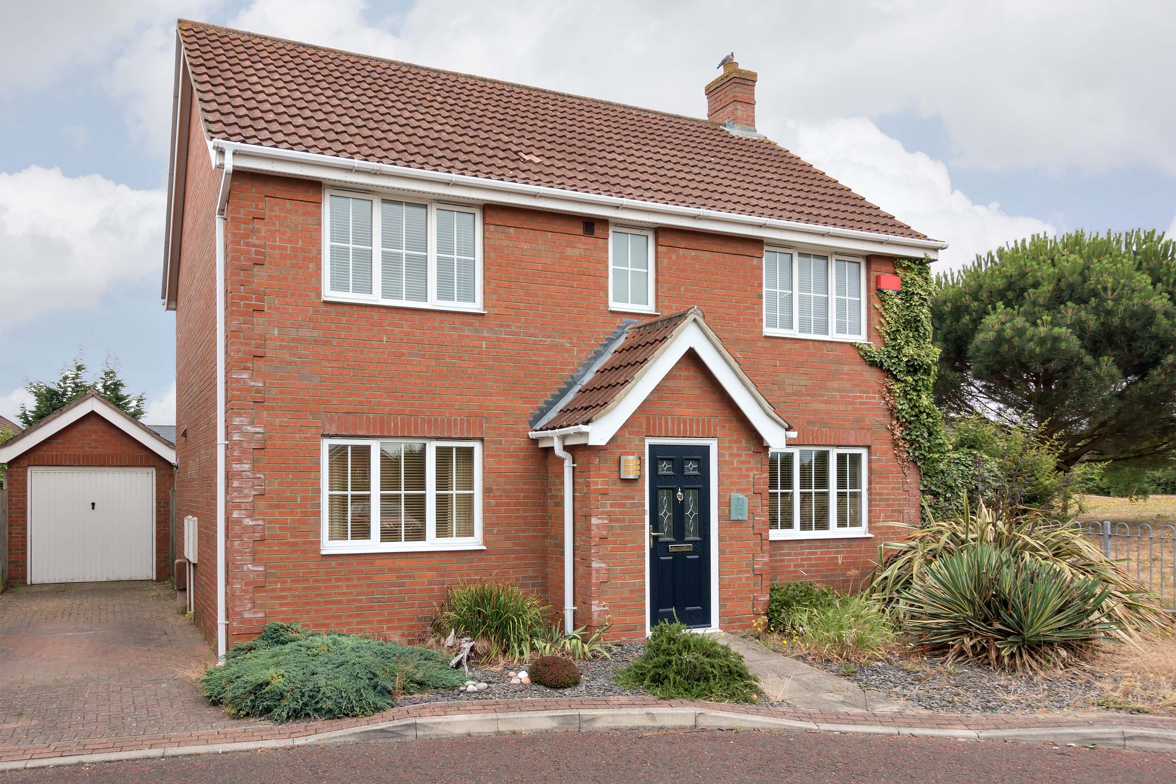 Detached brick house