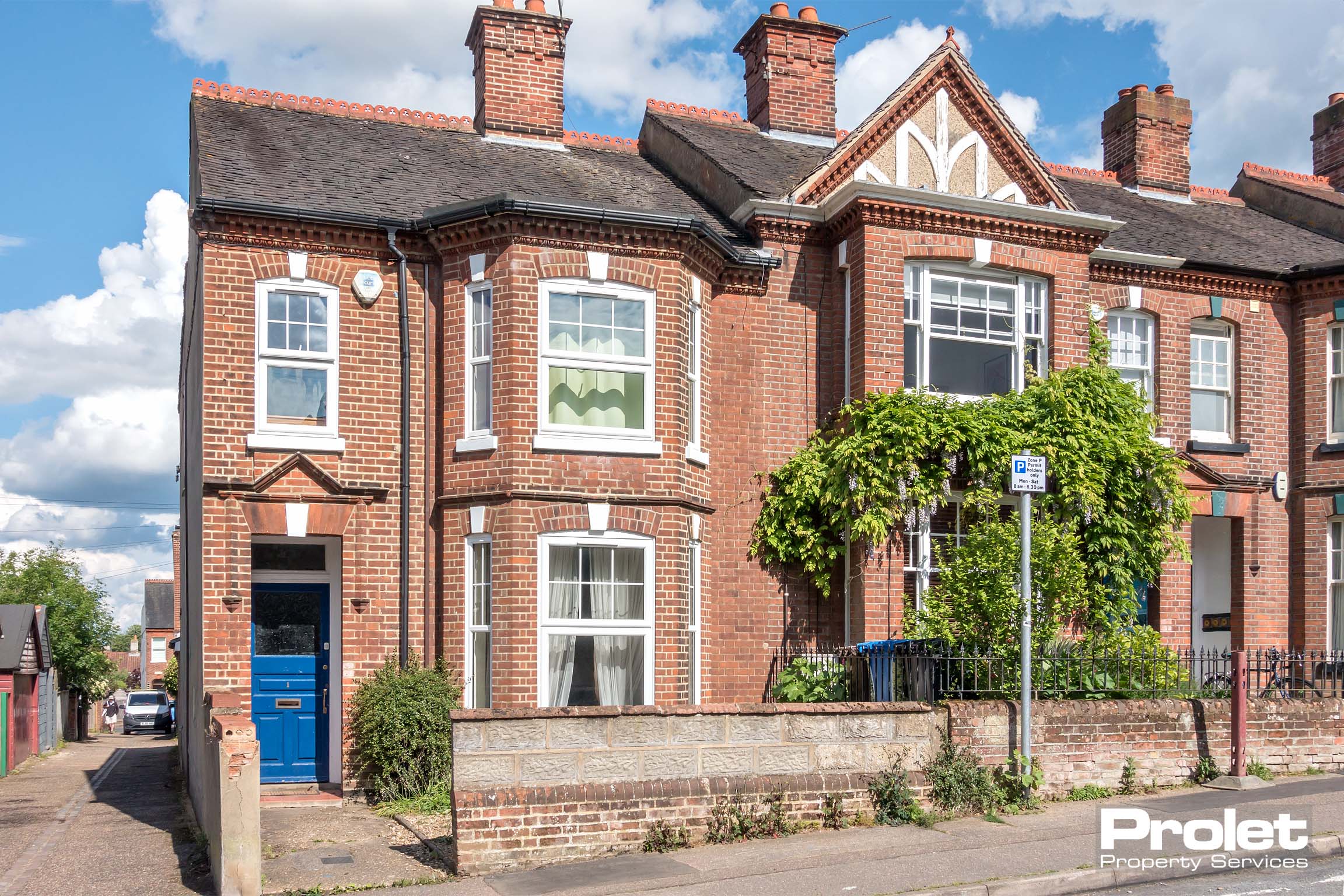 End of terraced house