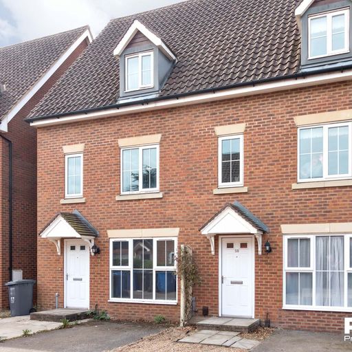 Brick terraced house