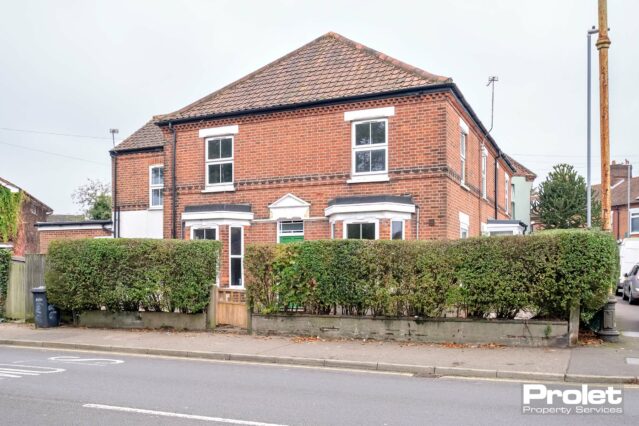 Large brick end terrace house