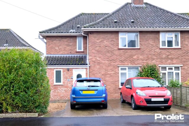 Semi-detached property with parking for two cars